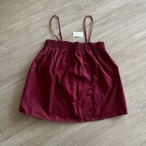 NWT- Banana Republic Dark Red Top